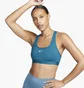 Топ женский Nike Swoosh Light Support Blue DX6817-381
