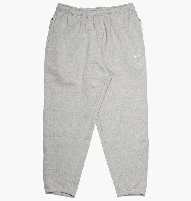 Штани чоловічі Nike Solo Swoosh Fleece Pant Grey DX1364-063