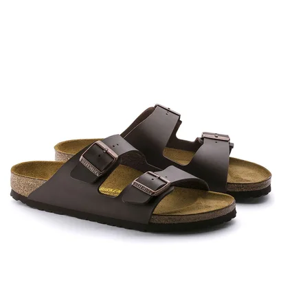 Тапочки унісекс Birkenstock Arizona Bf Brown 51703