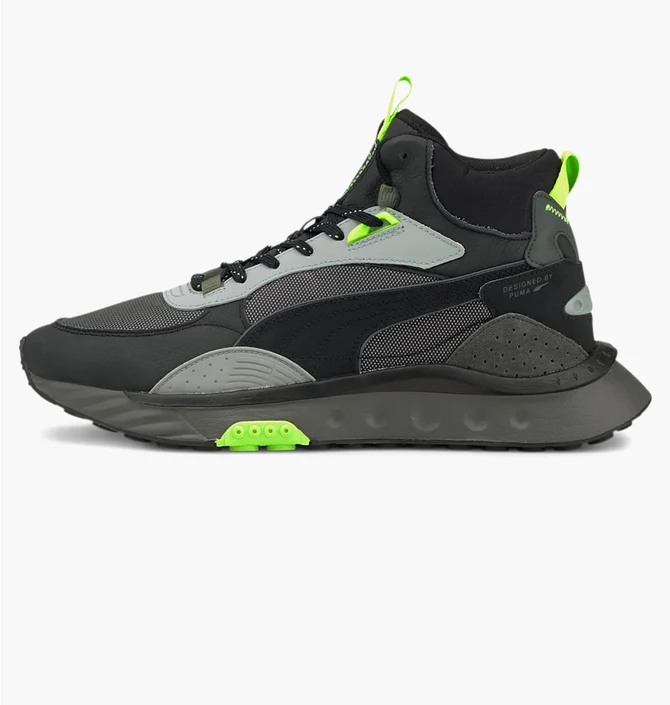 Кроссовки мужские Puma Wild Rider Mid Black 381598-01