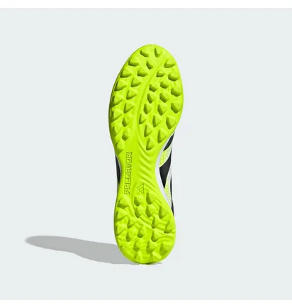 Сороконожки унисекс Adidas Predator League Turf Grey/Green JI1132