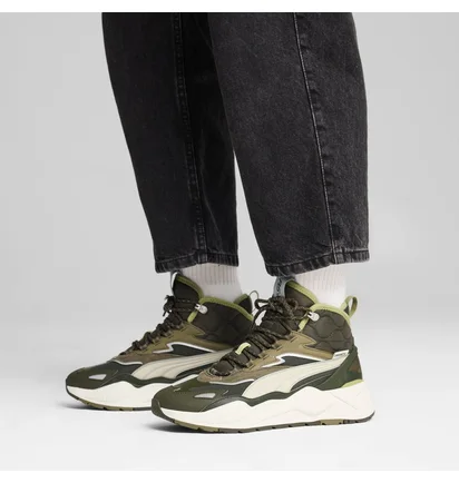 Кроссовки мужские Puma Rs-X Hi Olive 392718-07