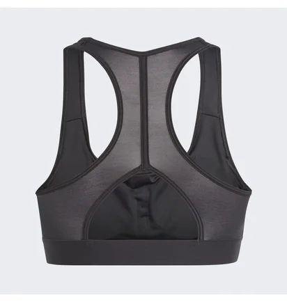 Топ женский Adidas Powerreact Training Medium-Support Bra Black HS7448