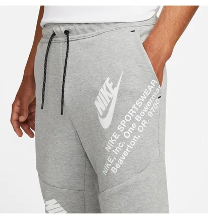 Штани чоловічі Nike M Nsw Tch Flc Gx Cb Jggr Grey DM6480-063