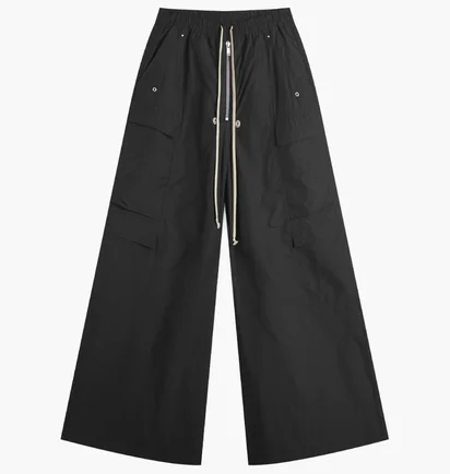 Штаны мужские Rick Owens Drkshdw Double Cargo Jumbo Belas Black DU01E3398-9