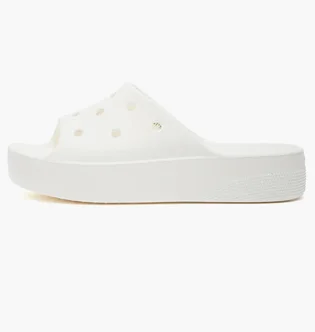 Тапочки мужские Crocs Classic Platform Slide White 208180-100