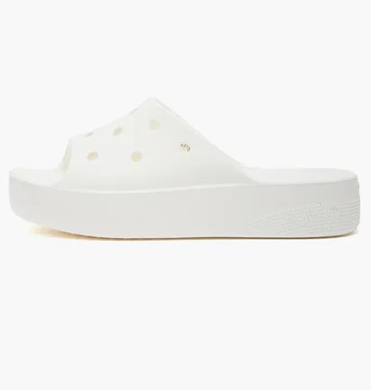 Тапочки мужские Crocs Classic Platform Slide White 208180-100