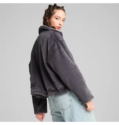 Кофта женская Puma Soft Fleece Jacket Grey 626517-69