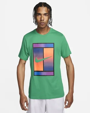 Футболка чоловіча Nike T-Shirt Court Dri-Fit Green FQ4934-324