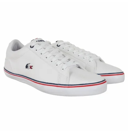 Кеди чоловічі Lacoste Lerond White 735CAM014821G