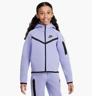 Толстовка детская Nike Tech Fleece Kids Violet HV8695-533