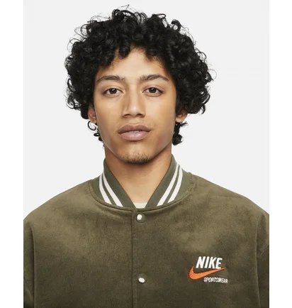 Куртка мужская Nike Jacket Bomber Varsity Olive DV9997-325