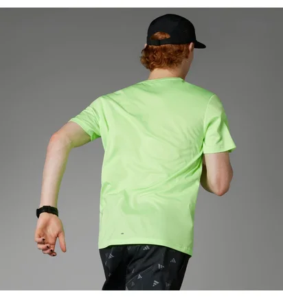 Футболка мужская Adidas Run It Green IN0078