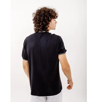 Футболка чоловіча AUSTRALIAN One Stripe Tee Tech-Pique R-Fit White LSUTS0002-003