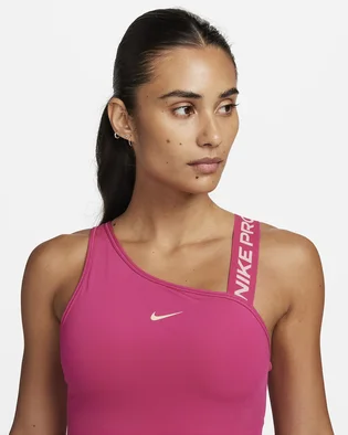 Топ женский Nike Df Swsh As Mmetric Bra Pink DM0570-615