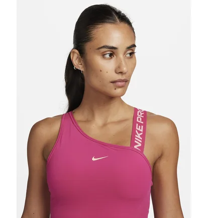 Топ женский Nike Df Swsh As Mmetric Bra Pink DM0570-615