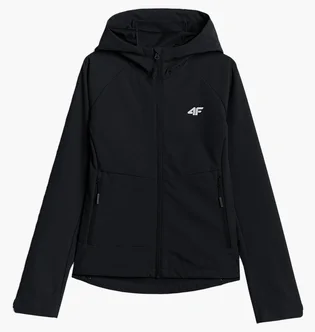Куртка жіноча 4F Windproof Softshell Membrane 5000 Black 4FWSS26TSOFF546-20S
