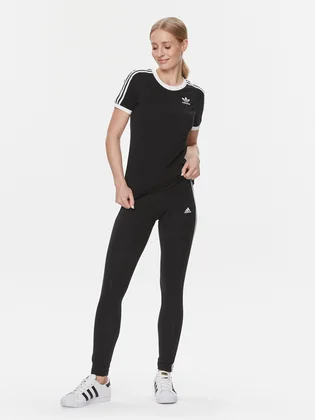 Штаны женские Adidas Loungewear Essentials 3-Stripes Black GL0723