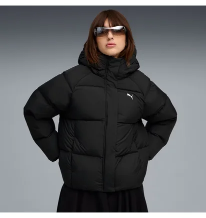 Пуховик женский Puma Hooded Down Black 688392-01