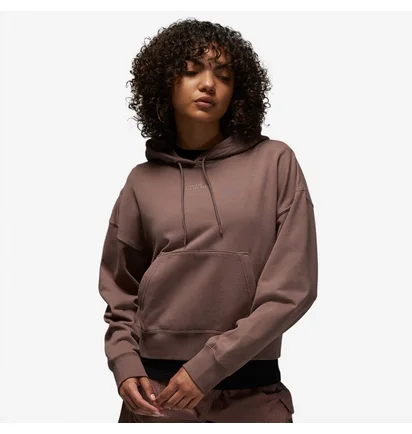 Худи женское Air Jordan X Paris Saint-Germain Fleece Hoodie Brown DN3346-291