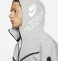 Толстовка чоловіча Nike Mens Graphic Full-Zip Hoodie Grey Dm6474-063