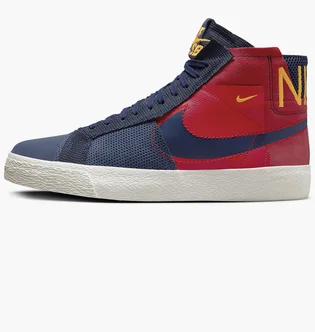 Кроссовки унисекс Nike Sb Zoom Blazer Mid Premium Blue FD5113-600