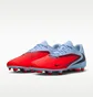 Бутсы унисекс Nike Phantom 6 Low Club Fg/Mg Red/Blue HM8933-400