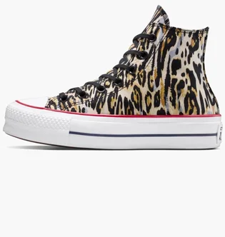 Кеды унисекс Converse Chuck Taylor All Star Lift Platform Leopard Multi A15462C