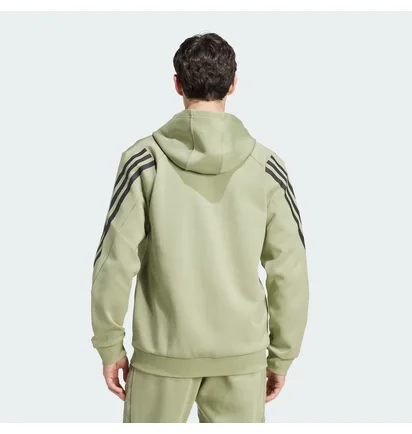 Толстовка мужская Adidas Future Icons 3-Stripes Green IY7688