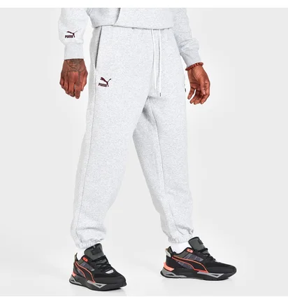 Штаны мужские Puma Team Official Emblem Graphic Sweatpants White 538901-04