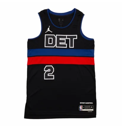 Майка мужская Air Jordan Dri-Fit Nba Swingman Jersey Detroit Pistons Statement Edition Cade Cunningham Black DO9525-426
