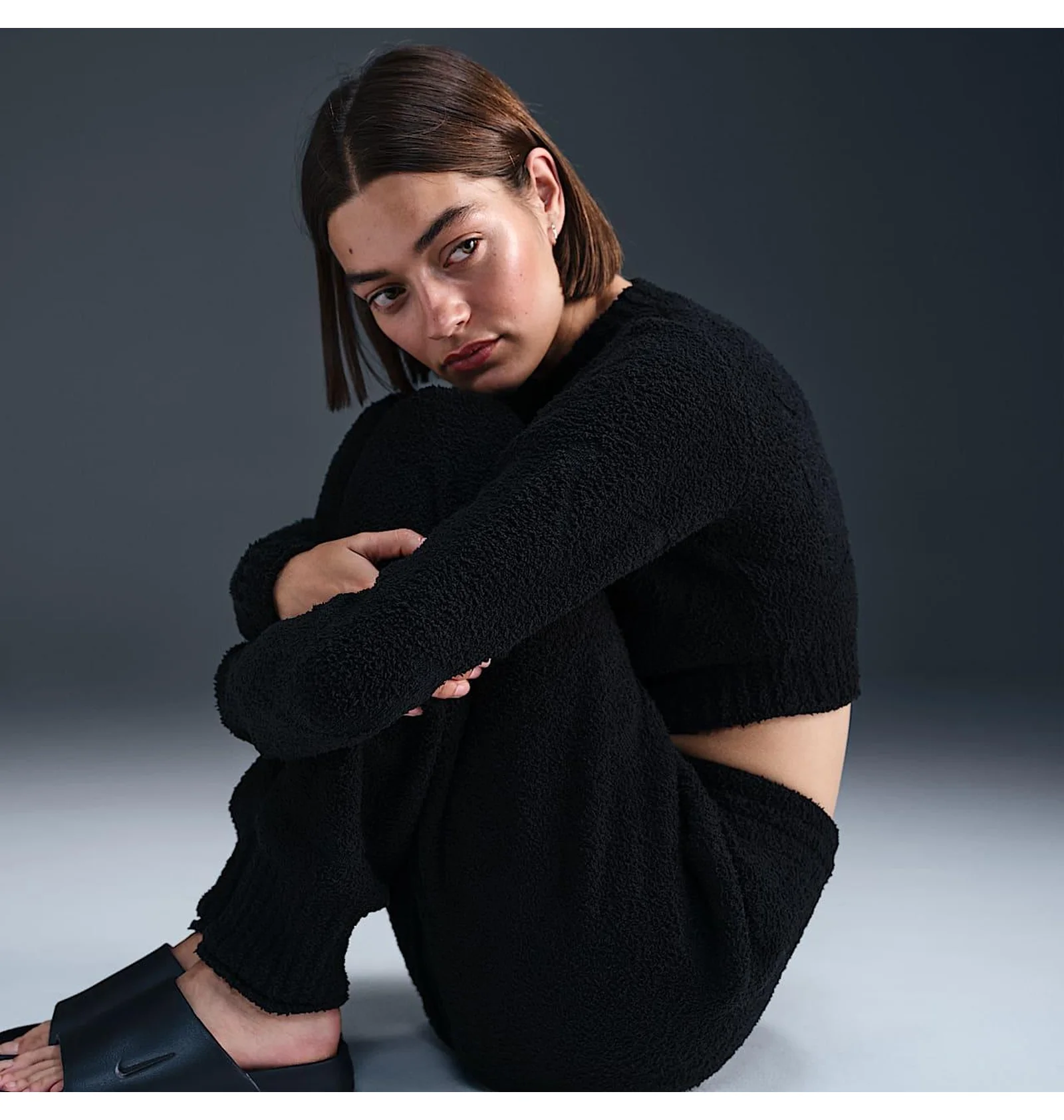 ᐉ Кофта женская Nike Phoenix Cozy Curly Black FZ1716-010 - купить