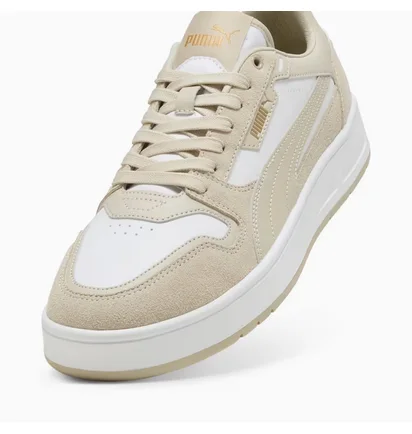 Кроссовки мужские Puma Court Classic Street Sd Beige 400215-03