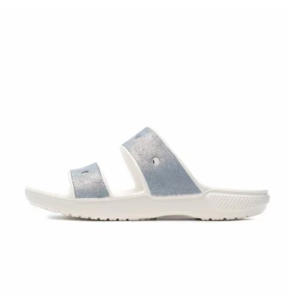 Тапочки жіночі CROCS Classic Glitter Ii Sandal Light Blue 207769-90H