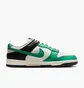 Кросівки унісекс Nike Dunk Low White/Green IB4363-133