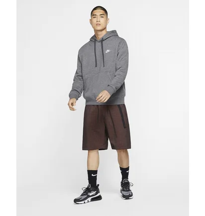 Худі чоловіче Nike M Nsw Club Hoodie Po Bb Grey BV2654-071