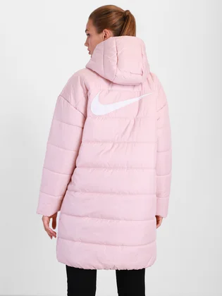 Пуховик жіночий Nike W Nsw Tf Rpl Classic Hd Pink DJ6999-601