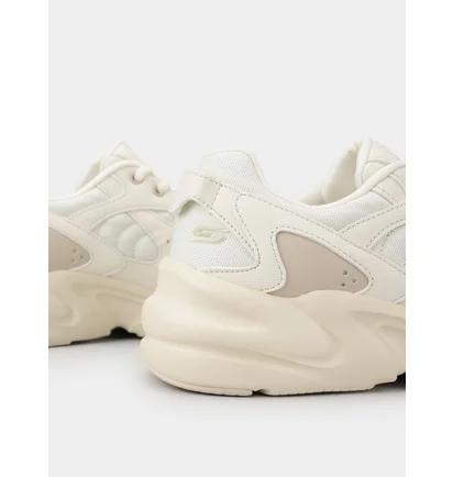 Кроссовки женские Skechers BobS Sport Bobs Bamina 2 Beige/White 117362-NTMT