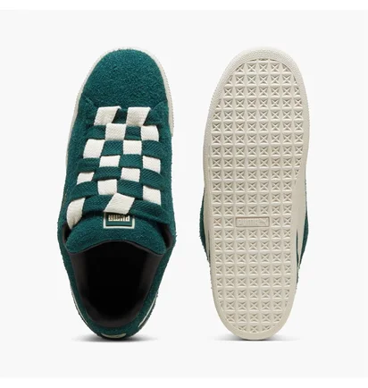 Кроссовки унисекс Puma Suede Xl Jackhammer Sneakers Green 398932-01