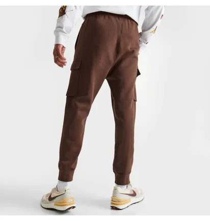 Штани чоловічі Nike Sportswear Club Fleece Cargo Jogger Pants Brown Cd3129-259