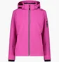 Куртка женская CMP Jacket Zip Hood Softshell Pink 39A5006-B818