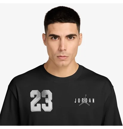 Футболка чоловіча Air Jordan Brooklyn MenS Graphic T-Shirt Black IF3127-010