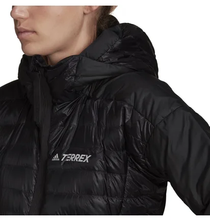 Куртка жіноча Adidas Terrex Myshelter Down Hooded Jacket Black GU3806