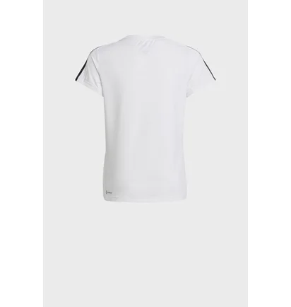Футболка детская Adidas Train Essentials Aeroready 3-Stripes Slim-Fit Training White HR5774