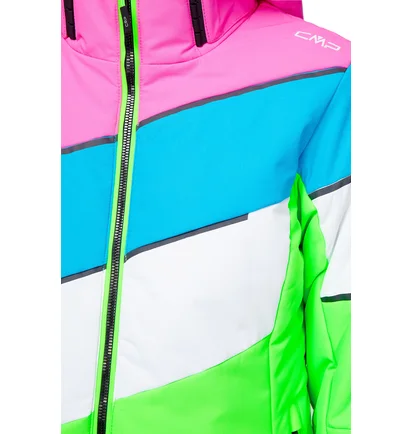 Куртка женская Cmp Jacket Zip Hood Multi 32W0236-E510