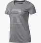 Футболка женская Reebok Reflective Graphic Short Sleeve Running Top Grey D78939
