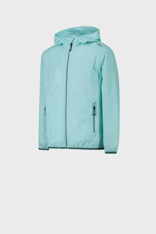 Вітровка дитяча CMP G Jacket Rain Fix Hood Turquoise 32X5795-E412