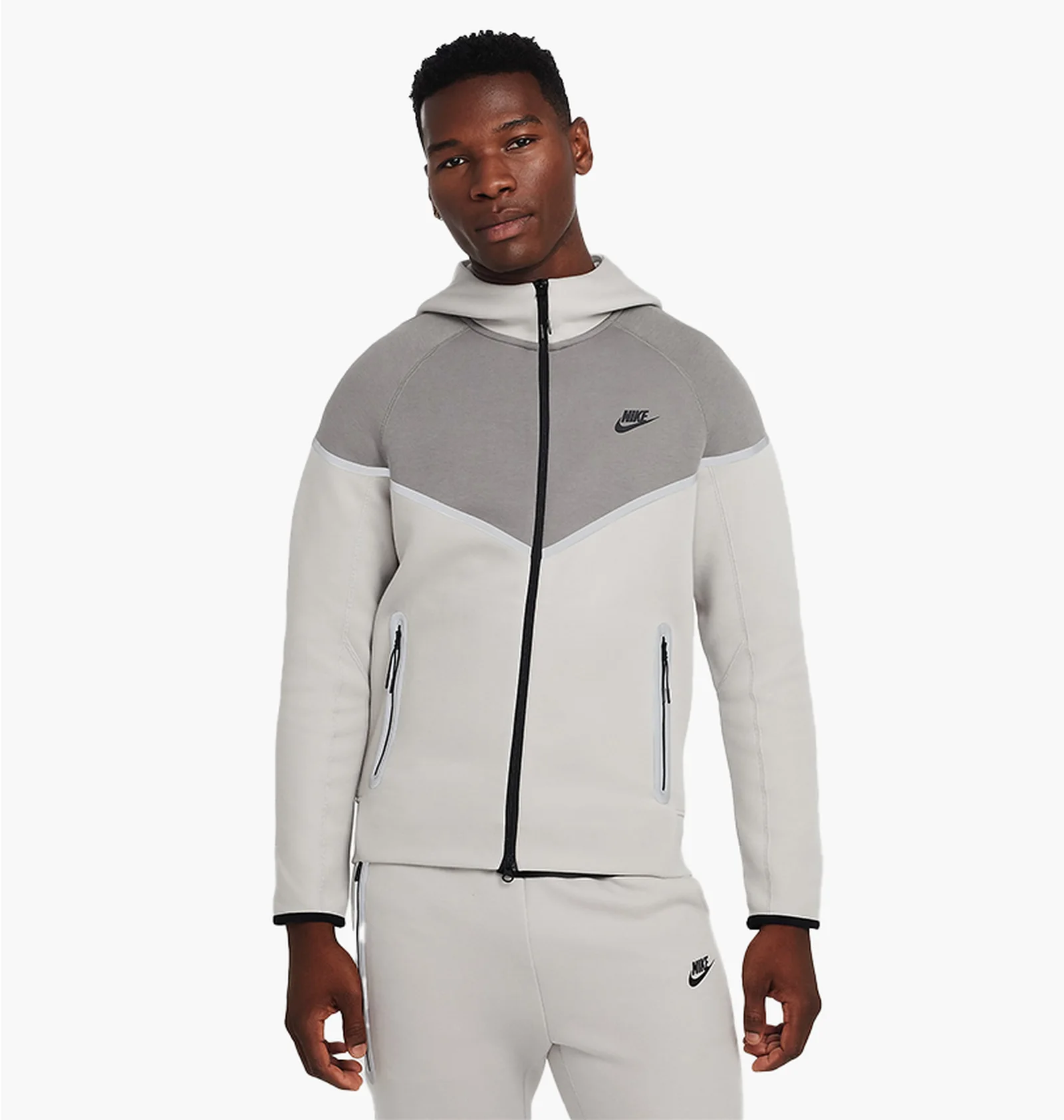 ᐉ Толстовка мужская Nike Tech Fleece Reflective Grey HQ3746-014