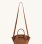 Сумка женская JW PEI Hana Mini Faux Suede Tote Bag Brown BB2024BG83441JWP