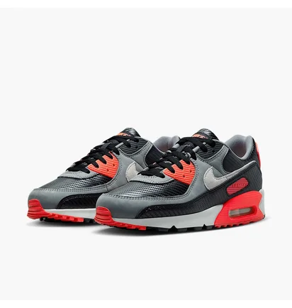 Кросівки чоловічі Nike Air Max 90 Prm Black/Grey HM9432-001